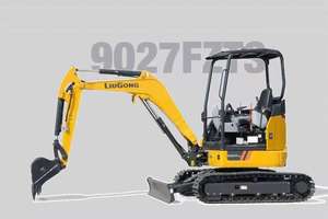 Maquinaria de movimiento de tierras 9027FZTS 2.7ton Mini excavadora sobre orugas marca superior para la venta - Product Image 5