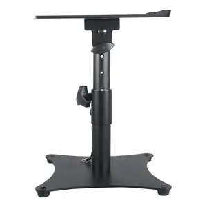 Desktop Studio Monitor and Speaker Stand - Set of 2 (HSS-25) Speaker Brackets Desktop Surround Sound Stand adjustable height