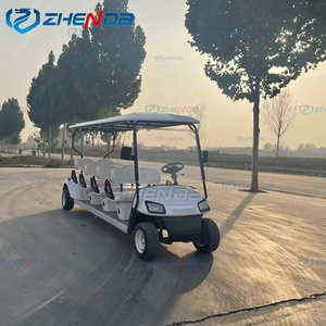 Carro Eléctrico de Lujo para 8 Pasajeros, Vehículo Utilitario de 8 Asientos, Carro de Golf Eléctrico para Uso en Resorts y Hoteles - Product Image 1