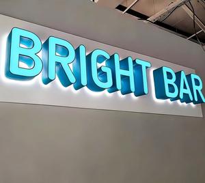 Letrero de Acrílico 3D Personalizado con Retroiluminación para Fachada de Tienda, Fácil de Instalar - Product Image 2