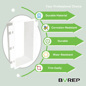 ETL Fire évalué pour 2 heures Boîte de prise de courant électrique non métallique à 3 bandes <span class=keywords><strong>BE3</strong></span> Extender Box Extender Outlet - Product Image 4