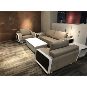 <span class=keywords><strong>Canapé</strong></span> 5 places en <span class=keywords><strong>cuir</strong></span> de haute qualité, design moderne de luxe, mobilier de réception, salon familial - Product Image 2