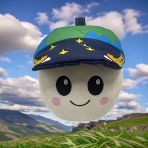 Peluche Personalizado con Logotipo de Artemis II, Diseño de la Tierra y la Luna, Juguete de Peluche de Planeta, Muñeco de Peluche <span class=keywords><strong>para</strong></span> Abrazar, Almohada Decorativa <span class=keywords><strong>para</strong></span> Sofá - Product Image 3
