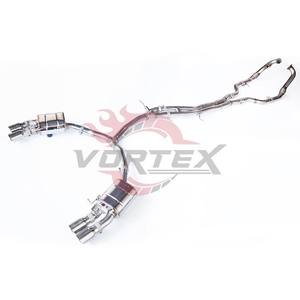 Échappement Catback Vortex SS304 pour AUDI S5 B8 3.0T V6 2008-2017, silencieux à soupape active, système de performance à montage direct - Product Image 2