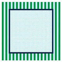Nouveau Tapis de Jeu de Mahjong à Carreaux Rayés Style Preppy 31,5 pouces 2026 – Tapis de Table Antidérapant pour Soirées Jeux