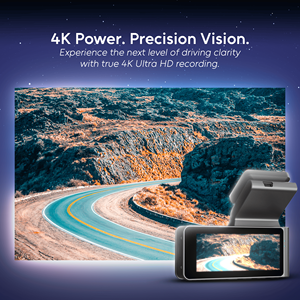 Dashcam <span class=keywords><strong>4K</strong></span> pour voiture et moto avec capteur <span class=keywords><strong>Sony</strong></span> 1080p Vision nocturne Caméra avant et arrière Voiture Black Box - Product Image 5