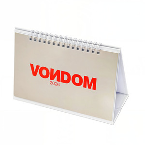 Impression de calendriers de table promotionnels personnalisés pour entreprises, calendriers mensuels illustrés - Product Image 2