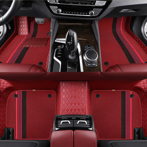 Alfombrillas de Coche de Cuero Personalizadas de Lujo Impermeables de 3.5mm de Grosor, Diseño 5D, Juego Completo para Venta al por Mayor Diamond <span class=keywords><strong>2022</strong></span> - Product Image 2