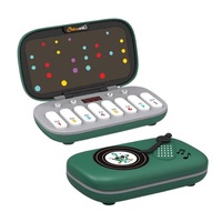 Wholesale Mini Plastic Electronic Pocket Piano Keyboard Multi-Functional Playable Keyboard Rhythm Game Machine Music Toy
