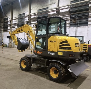 Marca China SDLG E765H Excavadora de bajo precio Excavadora hidráulica sobre orugas confiable con maquinaria de minería de motor original - Product Image 4