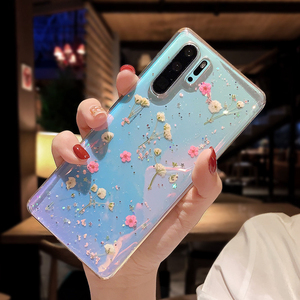 Custodia per cellulare in silicone TPU con fiore reale essiccato <span class=keywords><strong>trasparente</strong></span> epossidico 3D antiurto per <span class=keywords><strong>Huawei</strong></span> P40 Pro <span class=keywords><strong>P30</strong></span> <span class=keywords><strong>Cover</strong></span> floreale <span class=keywords><strong>trasparente</strong></span> - Product Image 3