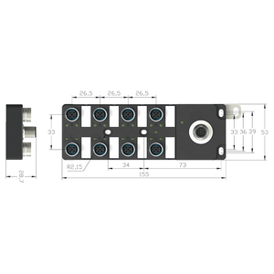 สำหรับ IOLD-PA-DO16N โมดูลอินพุต/เอาต์พุตแบบอะนาล็อก 16 ช่องสำหรับคอนโทรลเลอร์ PLC ที่มีมาตรฐาน IP67 - Product Image 5