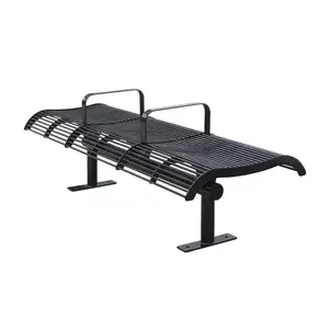 custom 36 inch 40 inch 42 inch 48 inch 60 inch 72 inch backless steel metal outdoor park bench outside garden patio bench seat