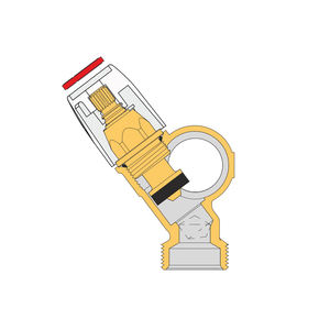Colector lineal de 2 vías con grifo TIMME 3/4 1/2 (16) Accesorios de tubería - Product Image 4
