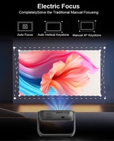 Proyector Portátil X16 2026 con Sistema Android 14, Resolución Nativa 720P, WiFi, Bluetooth, 300ANSI Lúmenes, Ideal para Cine en Casa y Fiestas