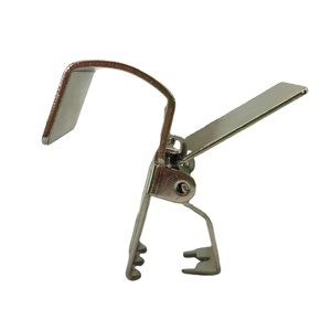 Support d'<span class=keywords><strong>angle</strong></span> en métal plaqué robuste de 2 pouces en forme de L pour étagères en bois, meubles, armoires, équerres d'<span class=keywords><strong>angle</strong></span> à 90 degrés à un seul côté - Product Image 6