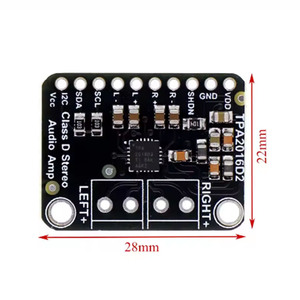 TPA2016D2คลาส D สเตอริโอ AMP 2.8W I2C โมดูลเสียงควบคุมปริมาณ AGC สำหรับโครงการ DIY - Product Image 2