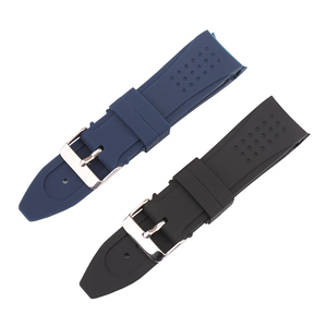 Nouveau Style Sports de plein air Bracelets Bracelet en caoutchouc de silicone Noir Unisexe 23cm Mingfung Marque - Product Image 3