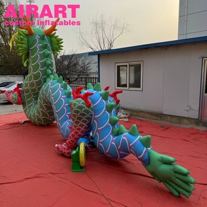 Dragón Chino Inflable <span class=keywords><strong>Gigante</strong></span> y Colorido para Decoración de Festivales y Desfiles - Product Image 2