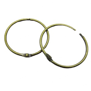Anillas Metálicas de Bronce de 2 Pulgadas para Encuadernación de Libros y Cortinas - Product Image 1
