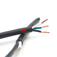 Kabel Fleksibel PVC SVT 16 18AWG 2 3 4 Inti Isolasi Konduktor Tembaga Kabel Daya