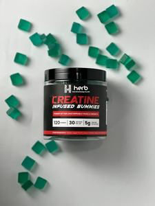 Complément pré-entraînement à marque privée OEM/ODM, créatine monohydrate, gommes énergétiques à la créatine pour la croissance musculaire - Product Image 3