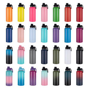 Bouteille d'eau sport isotherme en acier inoxydable grande capacité pour camping et activités de plein air enfants et adultes 1100 - Product Image 4