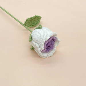 Bouquet di Rose Roselle Lavorato a Mano per Matrimoni e Regali - Fiori Artificiali Simil-Pelliccia per Vendita all'Ingrosso - Product Image 4