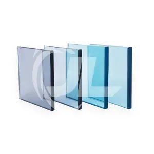 12毫米原始钢化建筑玻璃成本聚碳酸酯牢不可破玻璃价格钢化玻璃upvc窗