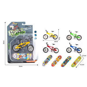 Populaire Doigt Vélo <span class=keywords><strong>Mini</strong></span> Alliage Vélo <span class=keywords><strong>BMX</strong></span> DIY Combinaison Ensemble Modèle Jouets Creative Doigts Touche Table Jeux Adulte Cadeau - Product Image 6
