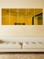 Mur de fond KTV personnalisé découpé au laser décoration intérieure en métal en forme de miroir acrylique argenté