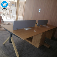 Bureau d'ordinateur moderne personnalisé LIWEI avec tiroirs de rangement, extensible, en bois, mobilier de bureau facile à installer, garantie 3-5 ans XC-60