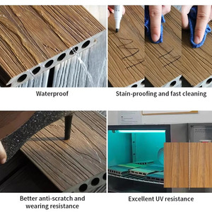 Homey trang trí giá bán buôn không thấm nước ngoài trời WPC sàn bảng chống trượt ngoài trời decking WPC - Product Image 3