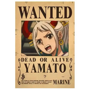 Nouvelle loi voulait une pièce affiches Luffy Frank Sanji Nami rétro papier Kraft Anime <span class=keywords><strong>affiche</strong></span> personnalisée - Product Image 1