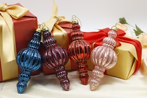 Juego de Adornos de Vidrio de Alta Calidad para Decoración del Hogar, Adornos de Alta Calidad para Árboles de Navidad - Product Image 2