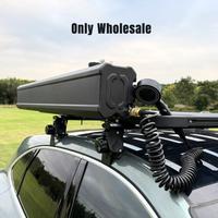 Réservoir d'eau de voiture portable 18L/26L/36L en aluminium, étanche, toutes saisons, pièces et accessoires tout-terrain, douche pressurisée