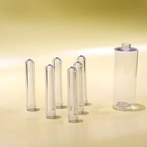 China Suppliers Custom Price Crimp Neck 20/410 20mm 6g 8g Plastic PET Preforms For Cosmetic Perfume Bottle