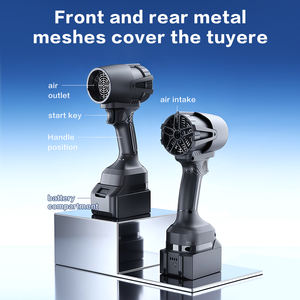 Soplador Inalámbrico de Alta Potencia, Motor sin Escobillas de 53 mm, 1100 g, Súper Presión de Viento, Ventilador Eléctrico de Mano de Alta Velocidad - Product Image 2