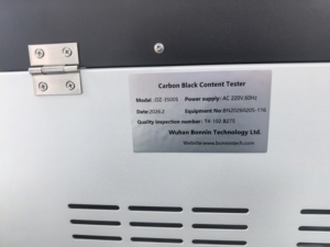 Testeur de teneur en noir de carbone pour câbles plastiques de laboratoire DZ-3500A DZ-3500S - Product Image 3