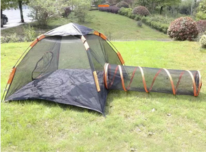 Set da gioco per gatti e cani con gabbia per animali domestici liberamente compatibile con Set di giocattoli con box portatile pieghevole e Tunnel. - Product Image 4