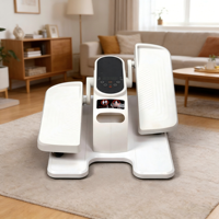 Mini Elliptique Électrique pour Usage Domestique, Appareil de Fitness, Stepper Elliptique pour Entraînement des Membres Supérieurs et Inférieurs