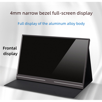 Écran portable tactile IPS de 15,6 pouces, interface Type C, résolution Full HD, 60 Hz, luminosité de 250 cd/m², pour usage professionnel