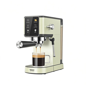 เครื่องทำกาแฟเอสเปรสโซ่แรงดันสูงแบบ all-in-One เครื่องชงกาแฟกึ่งอัตโนมัติขนาดเล็กใช้ในครัวเรือนและรถยนต์สำหรับโรงแรม