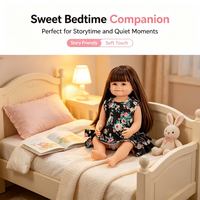 Muñeca Reborn Realista de 22 Pulgadas, Cuerpo Completo de Vinilo, Aspecto de Recién Nacido, Ropa Surtida Personalizable, Muñeca de Regalo al por Mayor