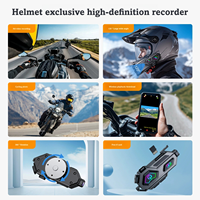 Casque intégral HYD Sports avec support pour casque audio, en ABS écologique, avec visière étanche pour moto et ski