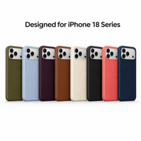 Coque en silicone magnétique pour iPhone 18 Pro Max avec animation de charge sans fil, antichoc et bouton intelligent, compatible iPhone 18 Pro