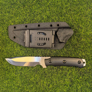 Couteau tactique à lame fixe en acier 5Cr13, manche noir G10 avec étui Kydex pour la défense personnelle en extérieur, survie, vente en gros OEM - Product Image 3