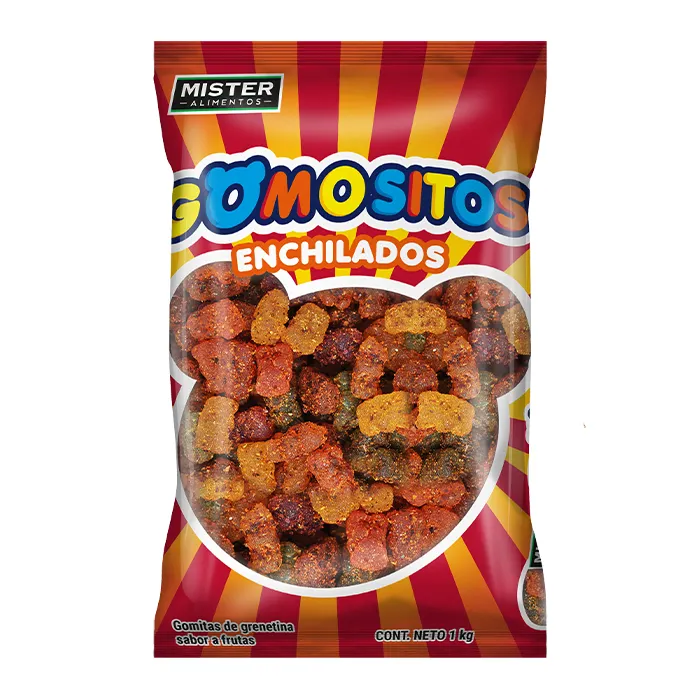 Messico Migliore Sapori Chili Coperto Orsi Gummy Candy Per Il Commercio All'ingrosso