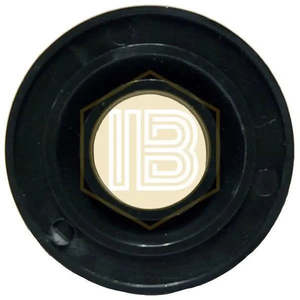 Anello in plastica nero per rubinetto - Product Image 1