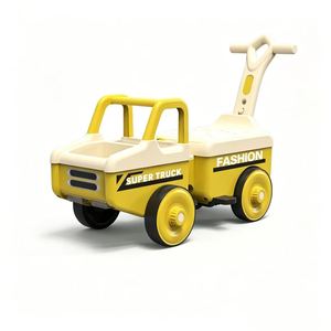 Voiture à pousser pour enfants à 4 roues, jouet à glisser pour tout-petits avec <span class=keywords><strong>espace</strong></span> de rangement et musique, cadeau pour enfants - Product Image 2